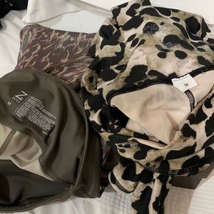 Leggings for exercise lots of colors